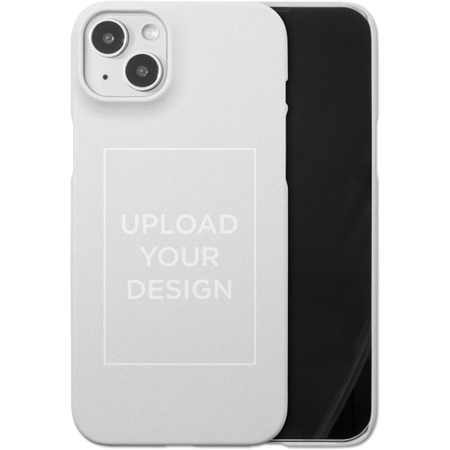 Upload Your Own Design iPhone Case, Slim Case, Matte, iPhone 14 Plus, Multicolor