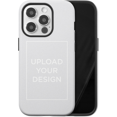 Upload Your Own Design iPhone Case, Silicone Liner Case, Matte, iPhone 14 Pro, Multicolor