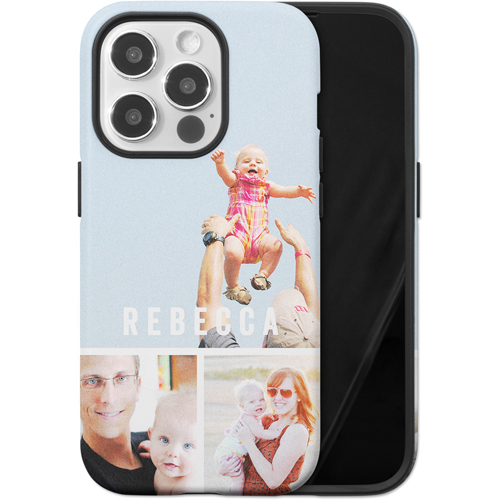 Gallery of Three iPhone Case, Silicone Liner Case, Matte, iPhone 14 Pro, Multicolor, multi