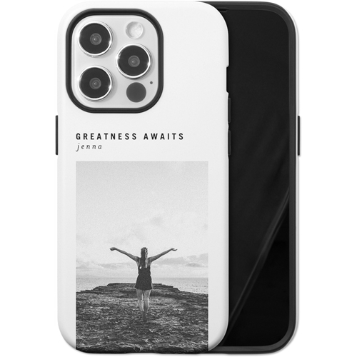 Gallery of One Portrait iPhone Case, Silicone Liner Case, Matte, iPhone 14 Pro, Multicolor, multi