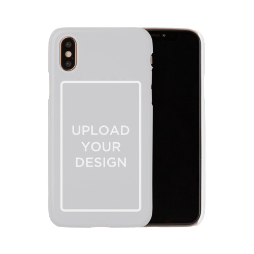 Upload Your Own Design iPhone Case, Slim Case, Matte, iPhone XS, Multicolor