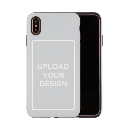 Upload Your Own Design iPhone Case, Silicone Liner Case, Matte, iPhone XS Max, Multicolor, multi