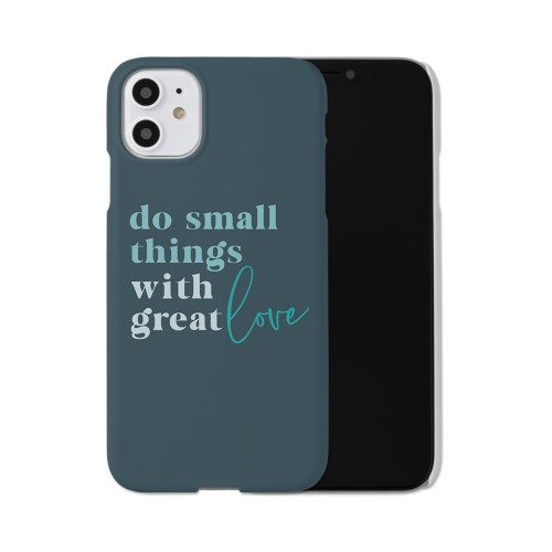 Small Things With Love iPhone Case, Slim Case, Matte, iPhone 11, Multicolor