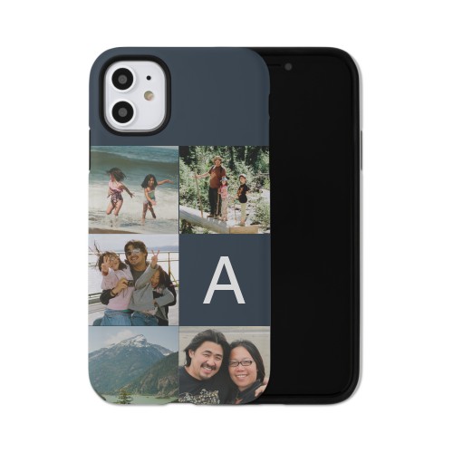 Gallery Monogram iPhone Case, Silicone Liner Case, Matte, iPhone 11, Multicolor, multi