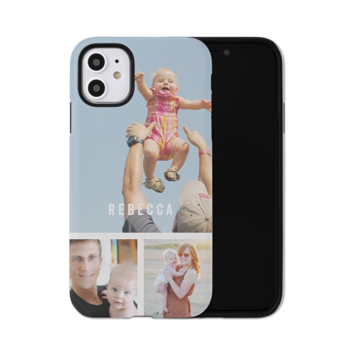 Gallery of Three iPhone Case, Silicone Liner Case, Matte, iPhone 11, Multicolor