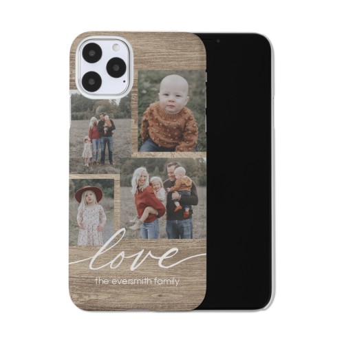 Rustic Love iPhone Case, Slim Case, Matte, iPhone 11 Pro Max, Brown