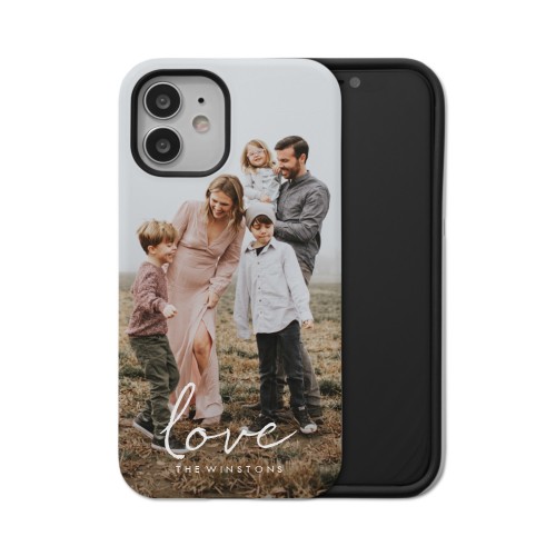 Gallery of One Love iPhone Case, Silicone Liner Case, Matte, iPhone 12, Multicolor