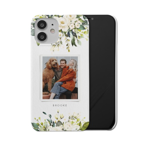 Bountiful Bouquet iPhone Case, Slim Case, Matte, iPhone 12, White