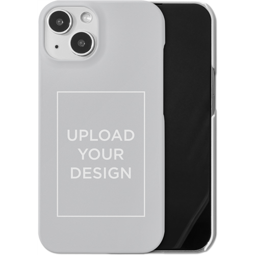 Upload Your Own Design iPhone Case, Slim Case, Matte, iPhone 13, Multicolor, multi