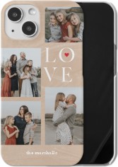 sand stacked love iphone case