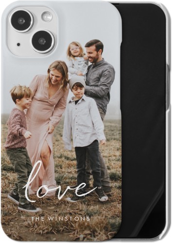Gallery of One Love iPhone Case, Slim Case, Matte, iPhone 13, Multicolor
