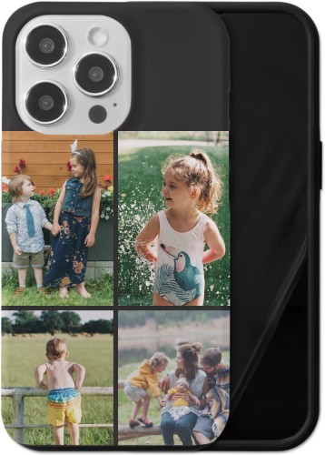 Gallery of Four Grid iPhone Case, Silicone Liner Case, Matte, iPhone 13 Pro, Multicolor