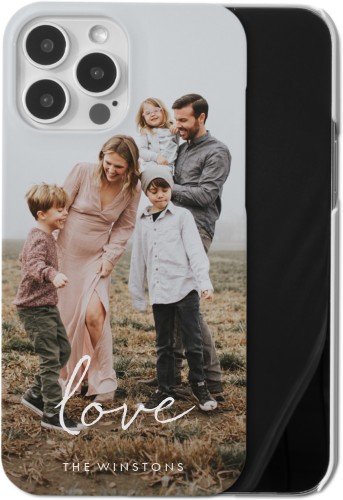 Gallery of One Love iPhone Case, Slim Case, Matte, iPhone 13 Pro Max, Multicolor, multi