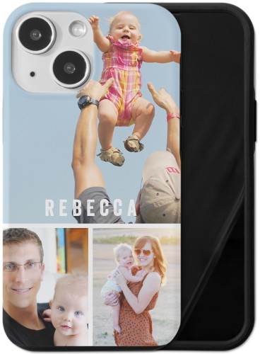 Gallery of Three iPhone Case, Silicone Liner Case, Matte, iPhone 13 Mini, Multicolor