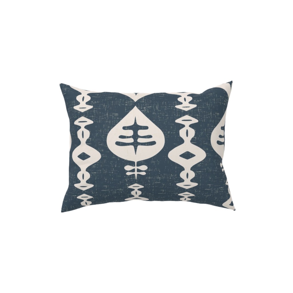Navy Blue And White Pillows