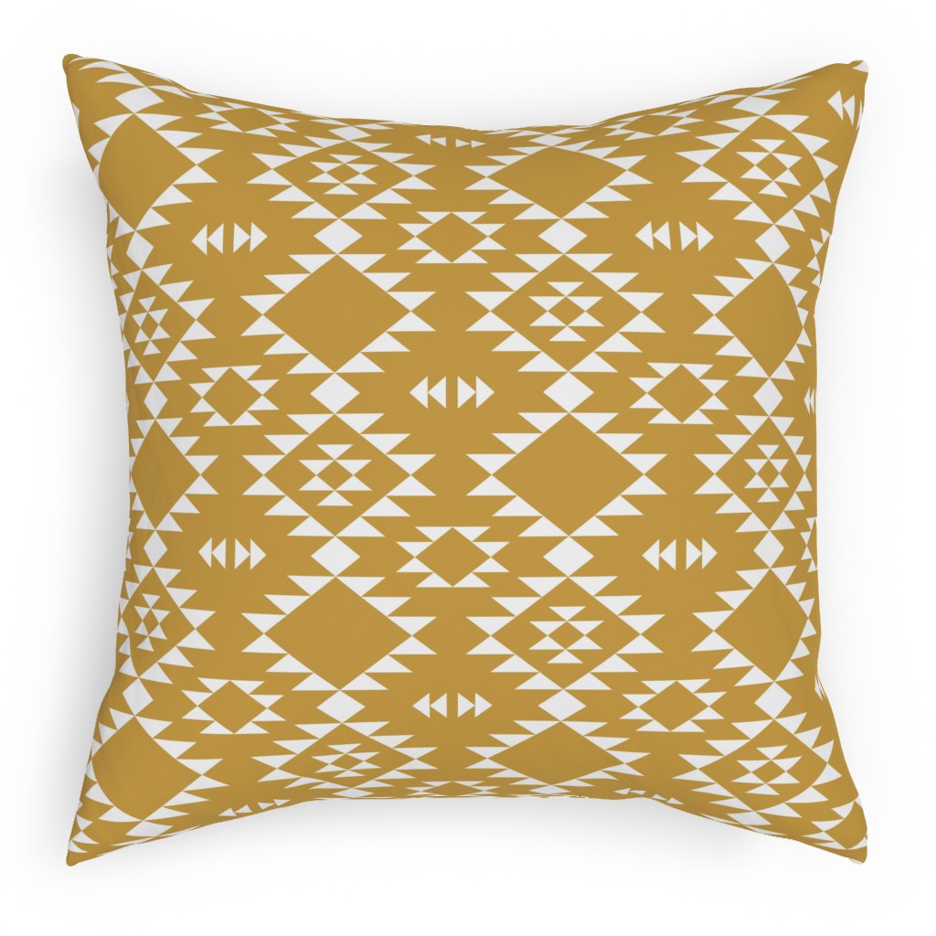 White And Gold Pillows