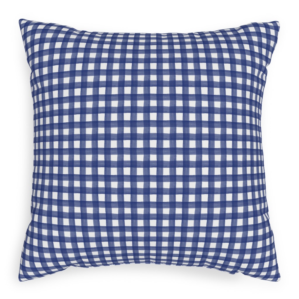 Navy Blue And White Pillows