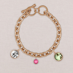rose gold jessica bracelet