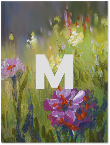 Dawn Meadow Custom Text Journal, Multicolor