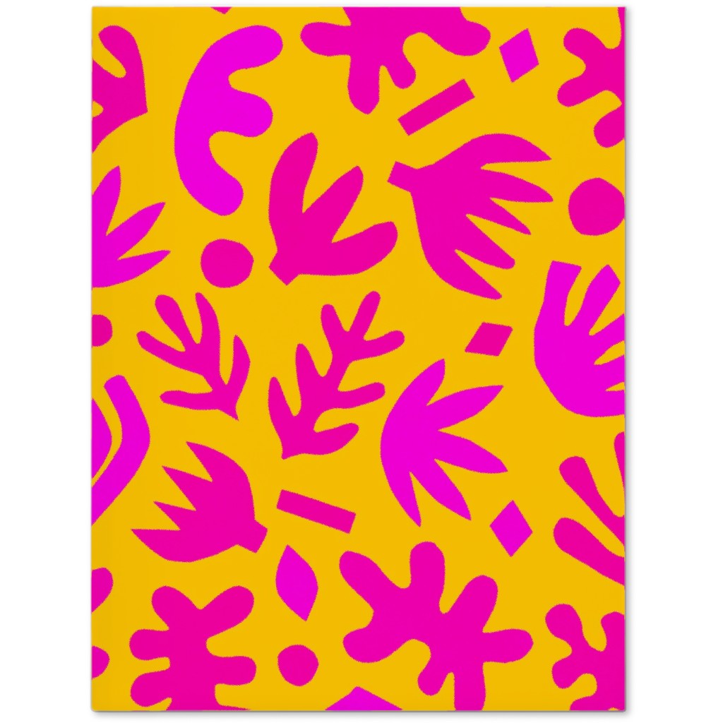 Matisse Paper Cuts - Neon Journal, Pink, Bright Pink