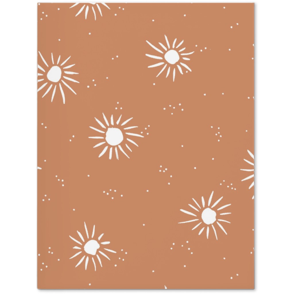 Seventies Retro Style Sunshine Journal, Orange