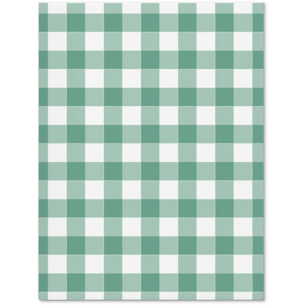 Simple Gingham Journal, Green