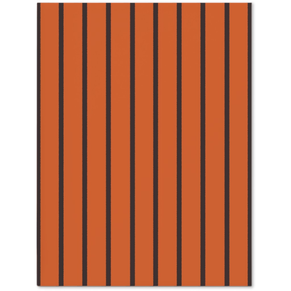 Halloween Stripes Journal, Orange