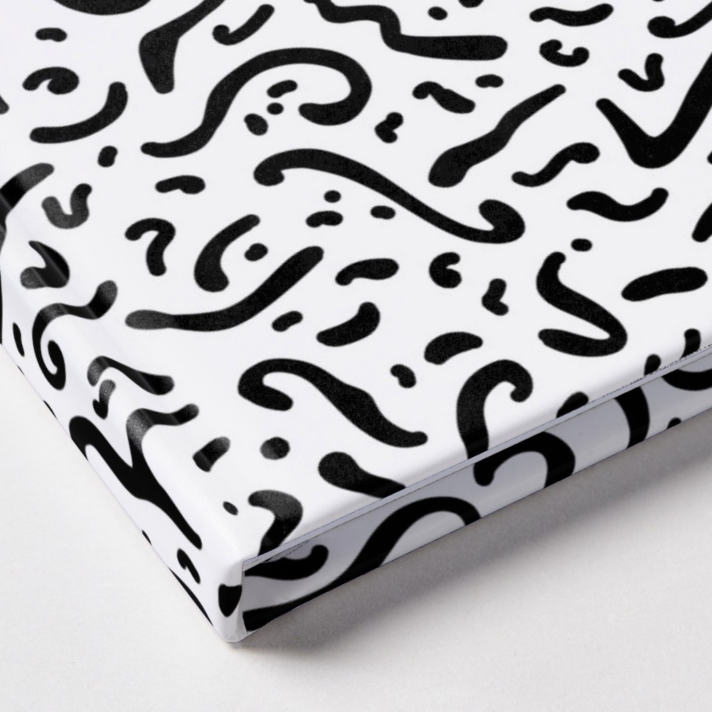 Squiggly - Black and White Journal | Shutterfly