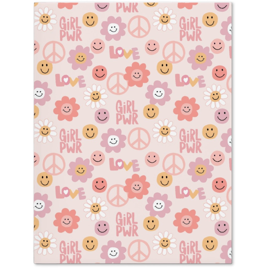 Happy Girl Power - Pink Journal, Pink