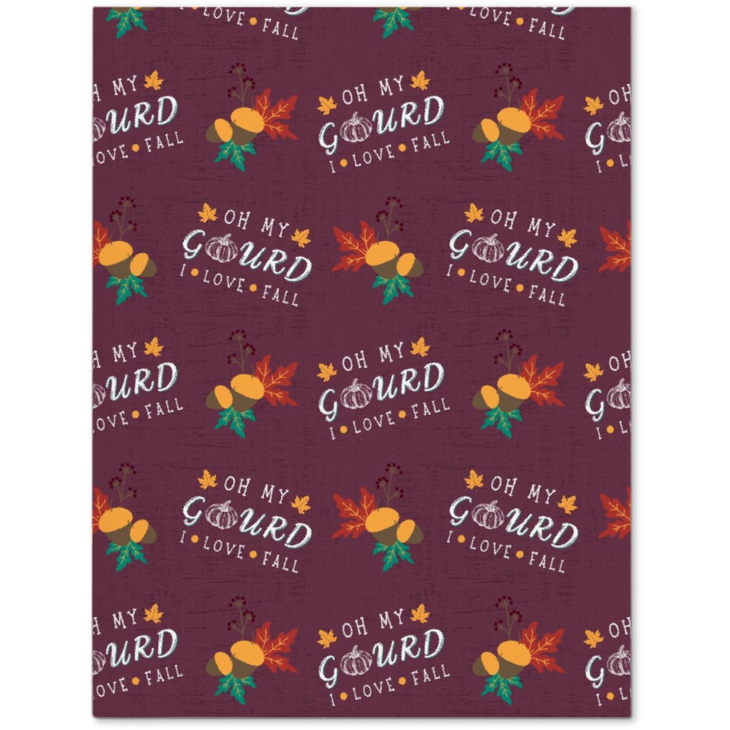 Oh My Gourd - Mauve Journal, Purple, Purple