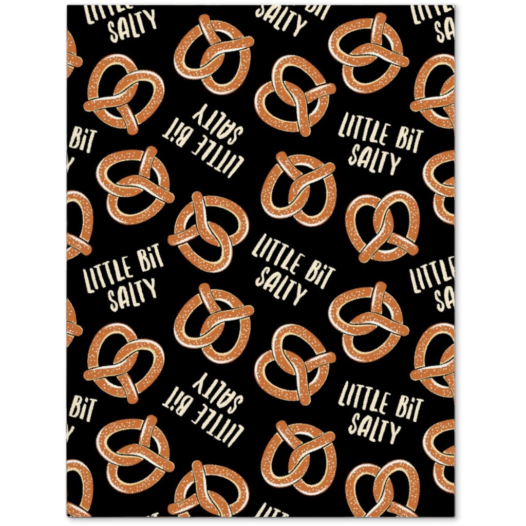 Little Bit Salty - Pretzels - Black Journal, Black