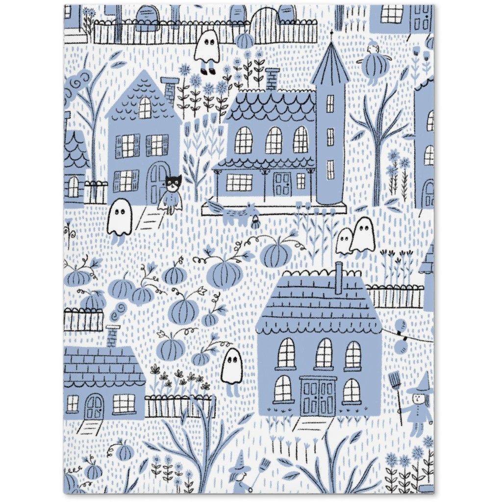 What Ghosts Around Comes Around - Blue Journal, Blue, True Blue