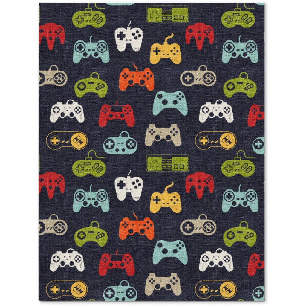 Game Controllers - Navy Multi Journal, Multicolor