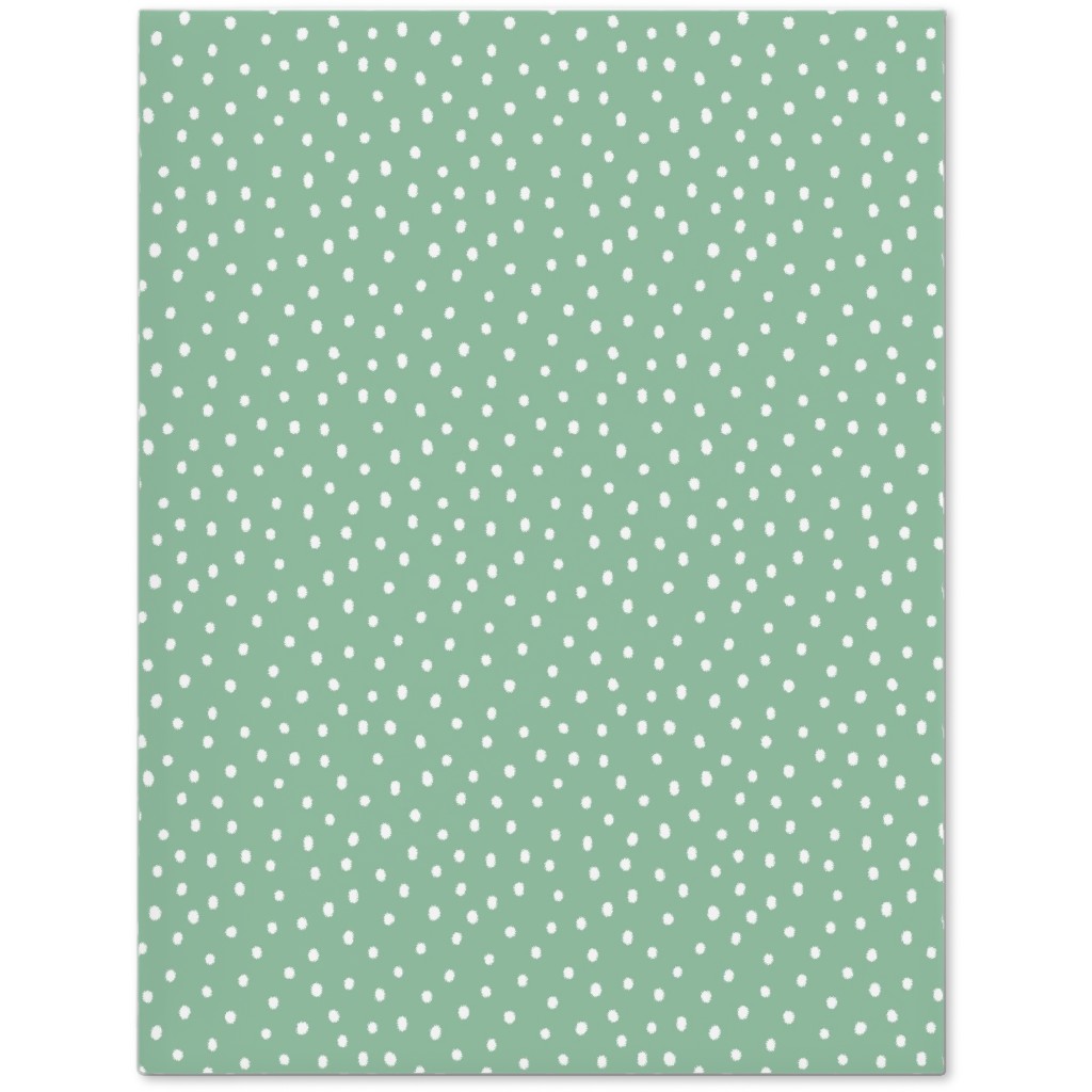 Joyful Bright Dots - Green Journal, Green