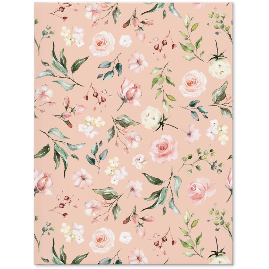 Celestial Rose Floral - Blush Journal, Pink