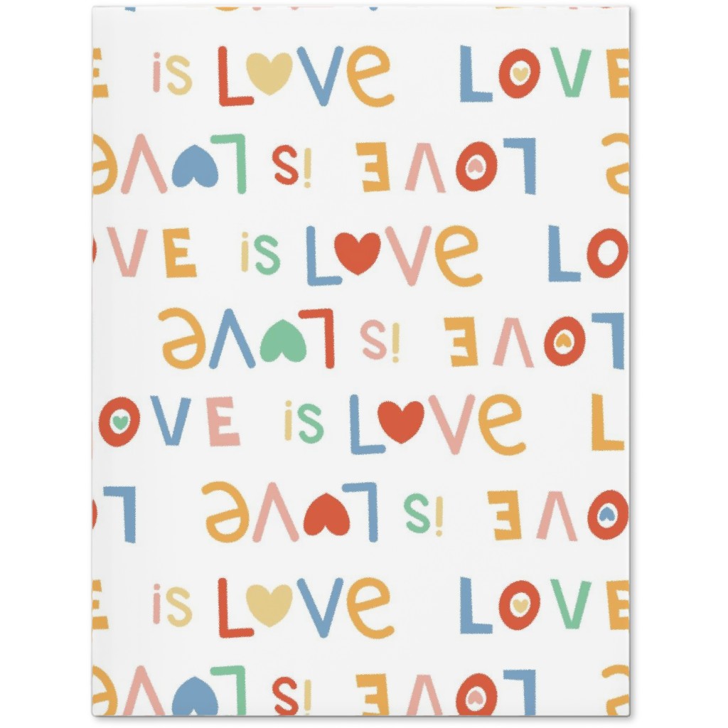 Love Is Love - Lgbtqia Rainbow - Multi Journal, Multicolor