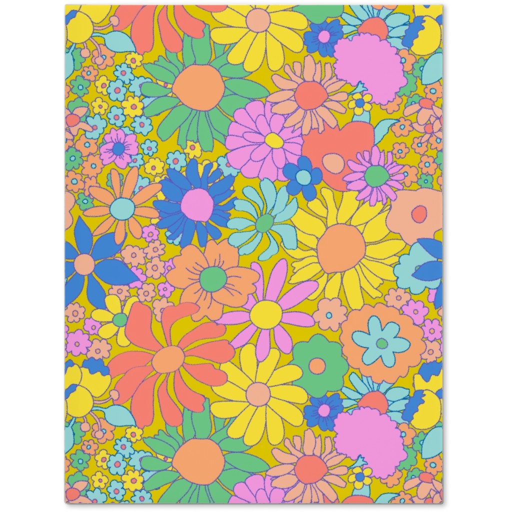 Groovy Meadow - Multi Journal, Multicolor
