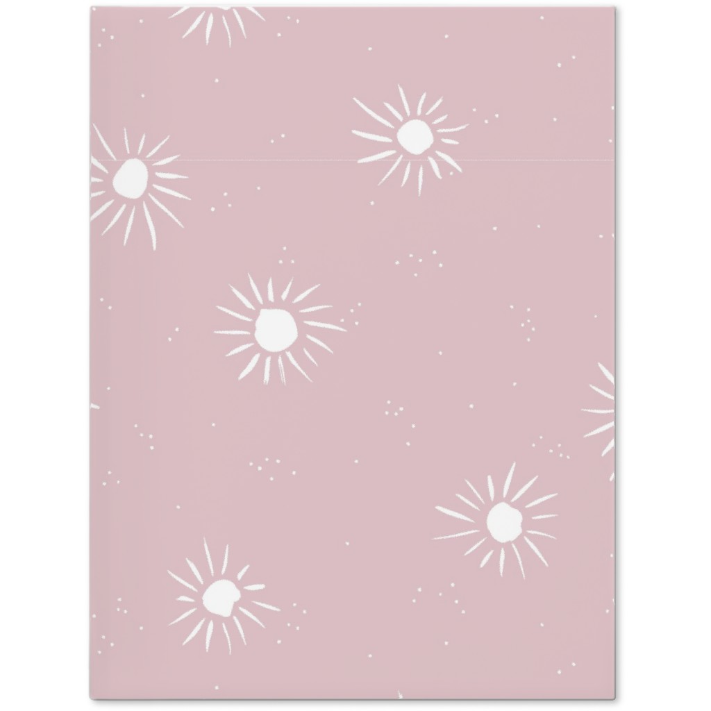 Seventies Retro Style Sunshine Journal, Pink, Orchid