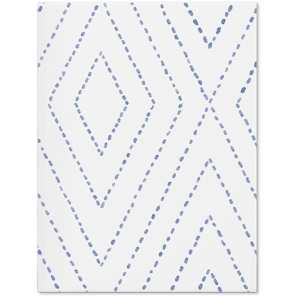 Painted Diamond Dash Journal, White