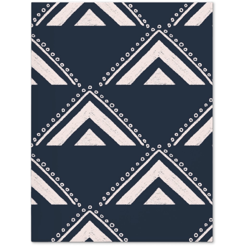 Lead the Way Triangles - Blue Journal, Blue, True Blue