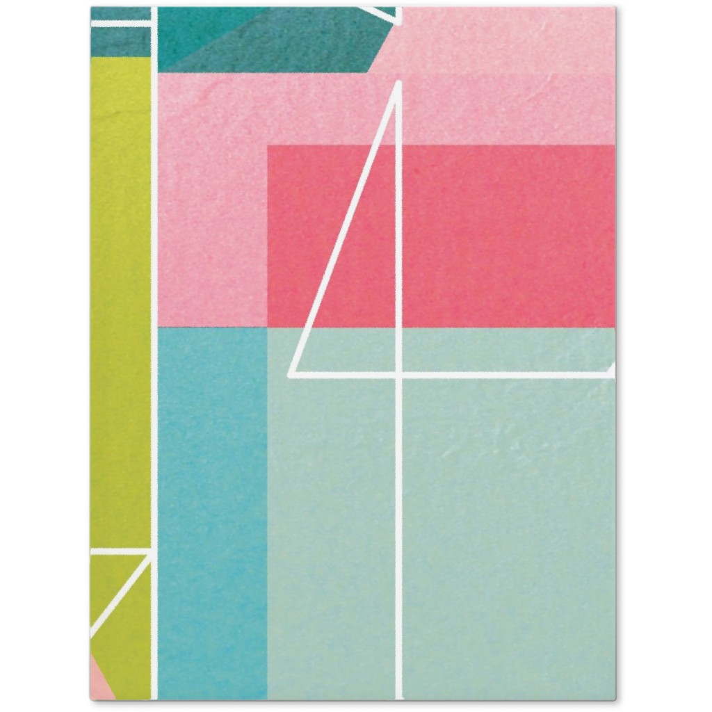 Midcentury Abstract Journal, Multicolor