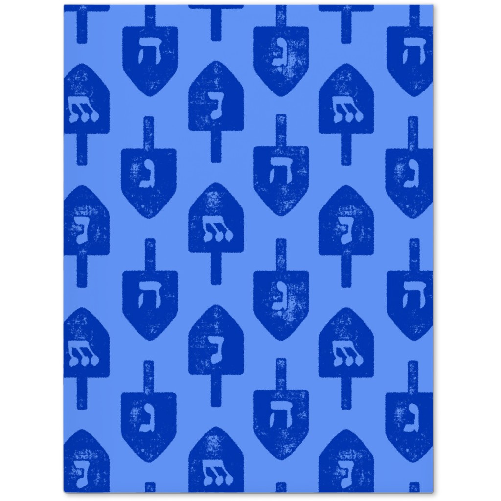 Dreidel - Blue Journal, Blue, True Blue