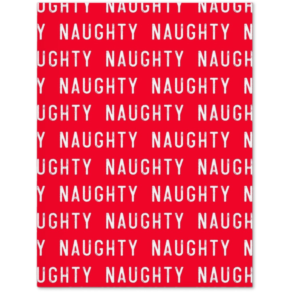 Naughty - Red Journal, Red