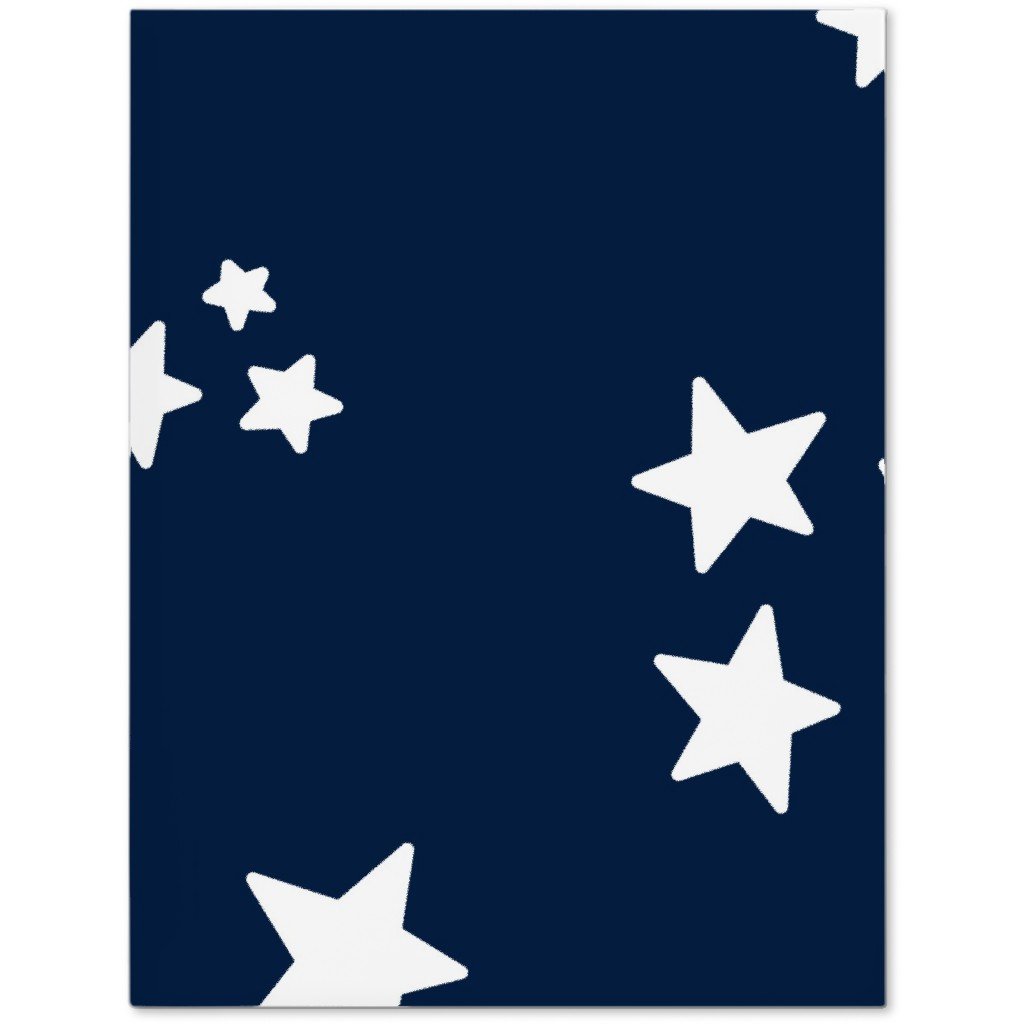 Stars Journal, Blue, Silhouette