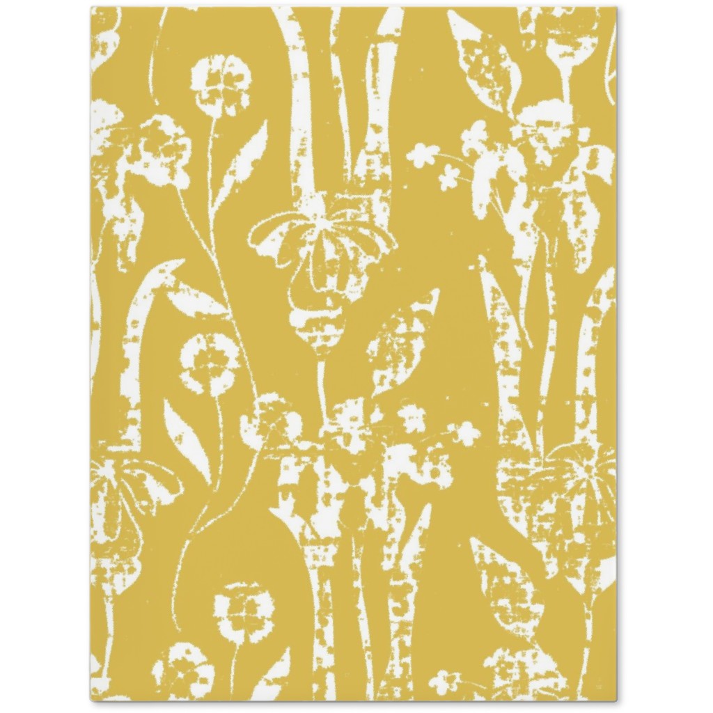 Distressed Iris - Sunshine Journal, Yellow