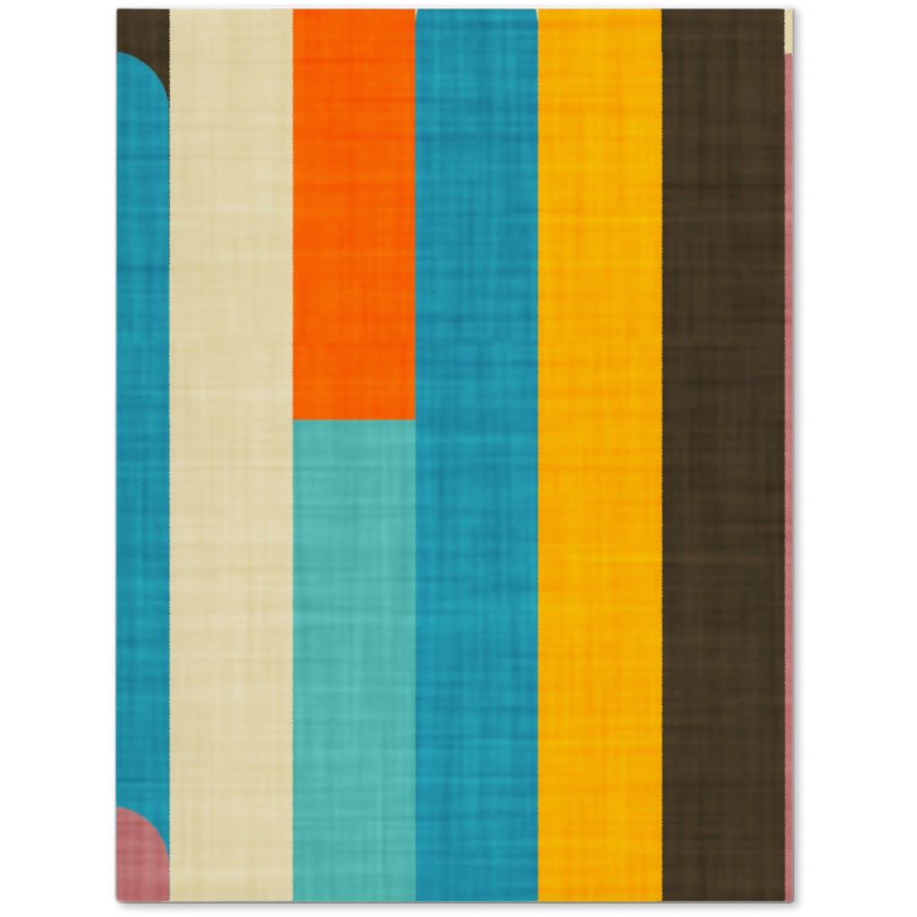 Retro Colorblock Sticks - Multi Journal, Multicolor
