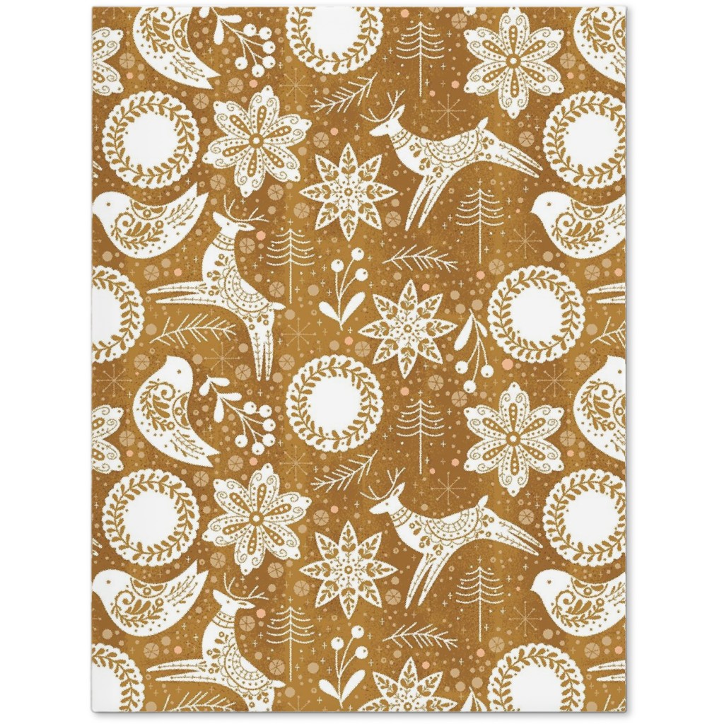 Gingerbread Forest - Brown Journal, Brown