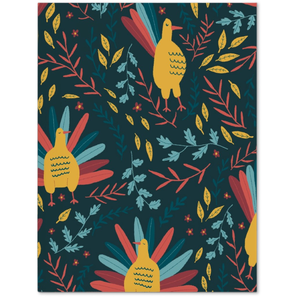 Wild Turkeys Journal, Multicolor