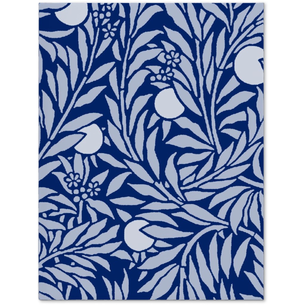 Orange Grove At Night - Blue Journal, Blue, True Blue