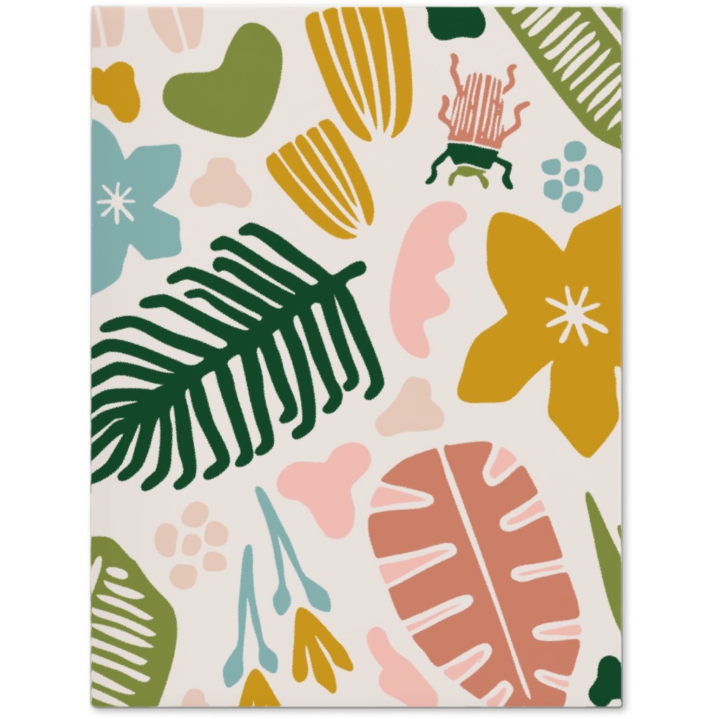 Tropical Adventure Woodcut - Multi Journal, Multicolor